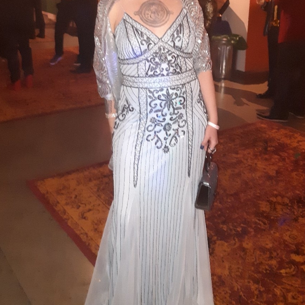 Handbeaded Gown